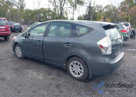 2012 Toyota Prius V Two из США, поврежденный, VIN JTDZN3EU9C3132828